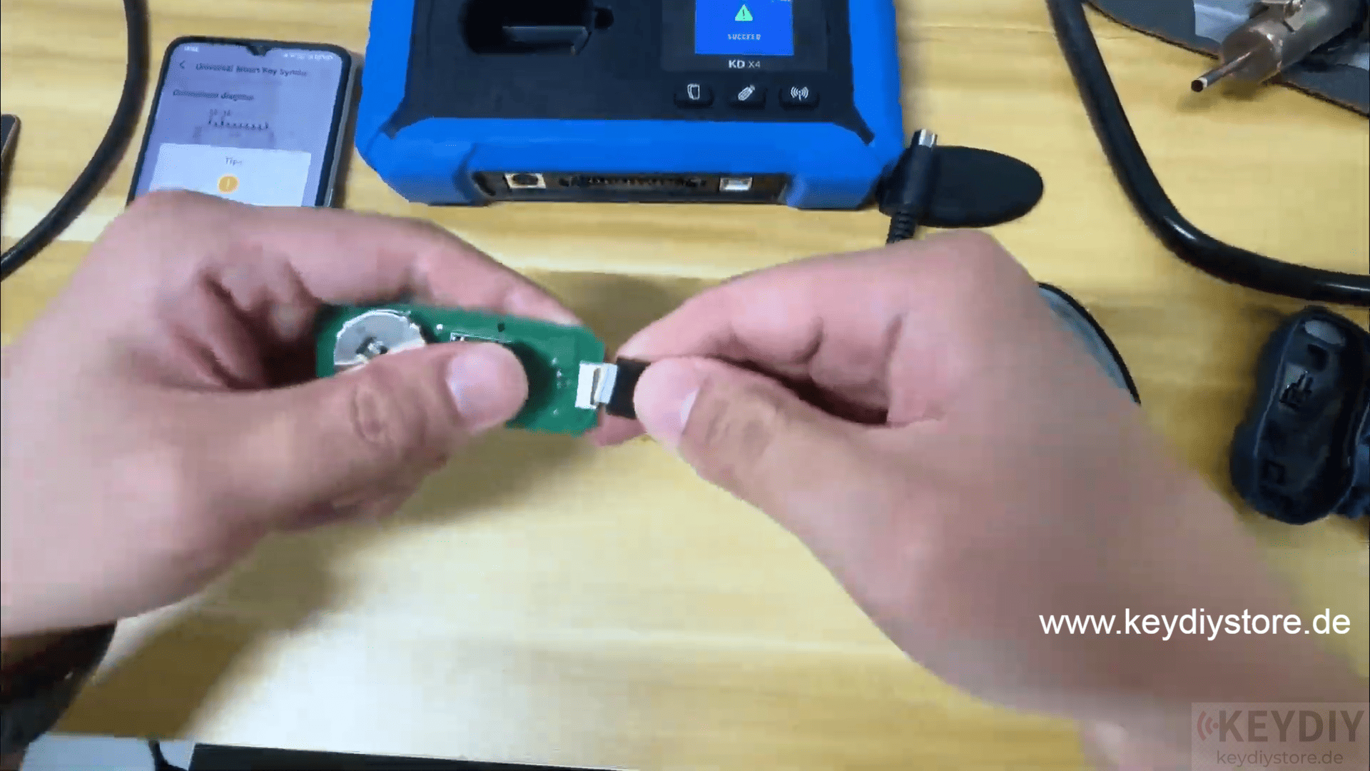 How to Copy NCF29xx Smart Keys Using KEYDIY KD-X4