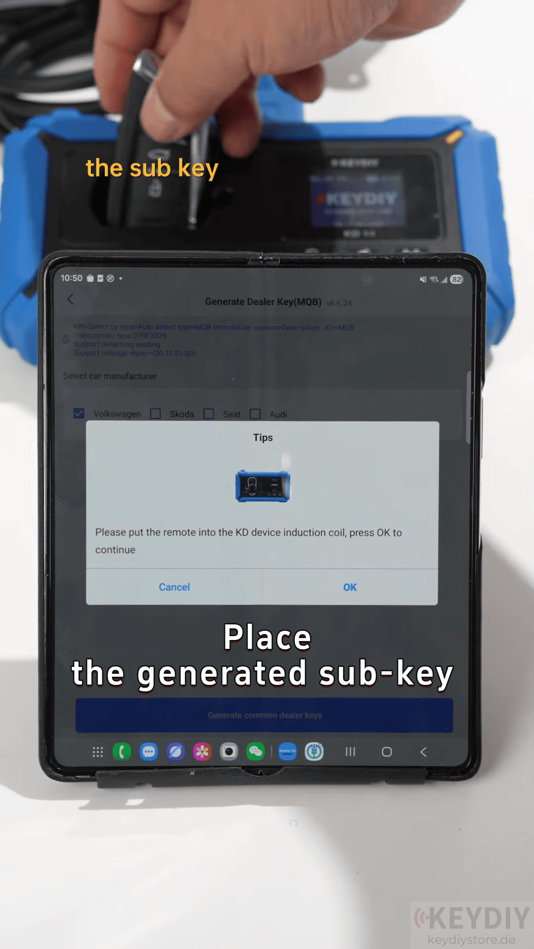 KD-X4 key programmer 