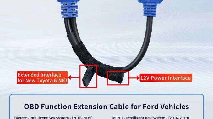 KEYDIY OBD Function Extension Cable