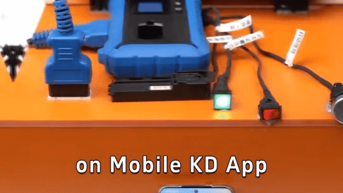 How to Add Audi MLB Keys Using KEYDIY KD-X4 and KD-MP-8