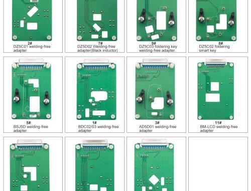 KEYDIY 11-Piece Clamp Adapter Kit